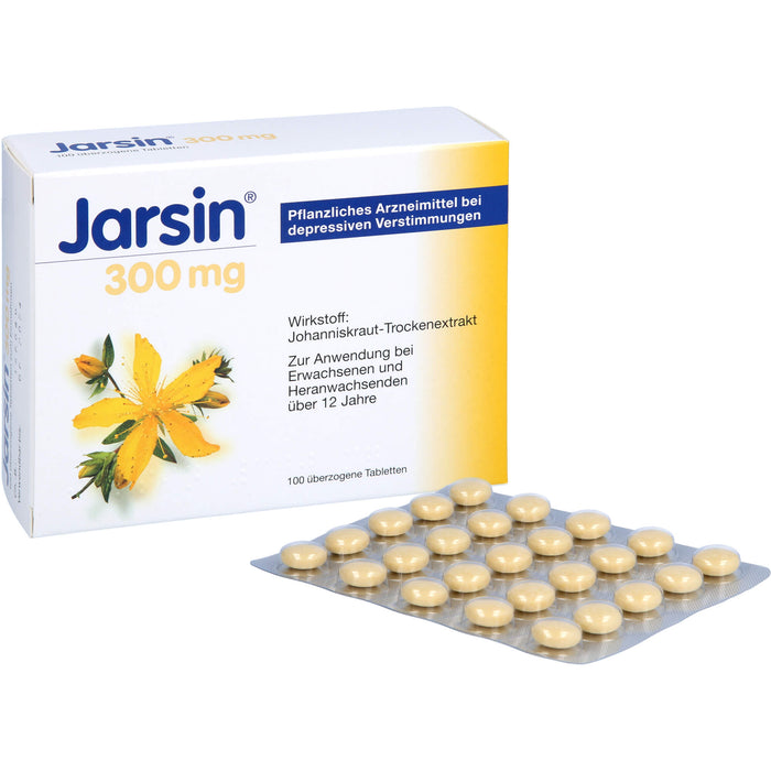 Jarsin 300 mg, überzogene Tabletten, 100 pcs. Tablets