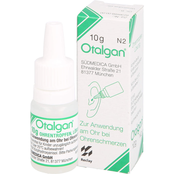 Otalgan Ohrentropfen, 10 g Solution