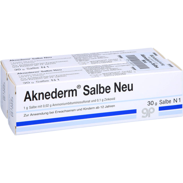 Aknederm Salbe Neu bei Hautunreinheiten, 60 g Onguent