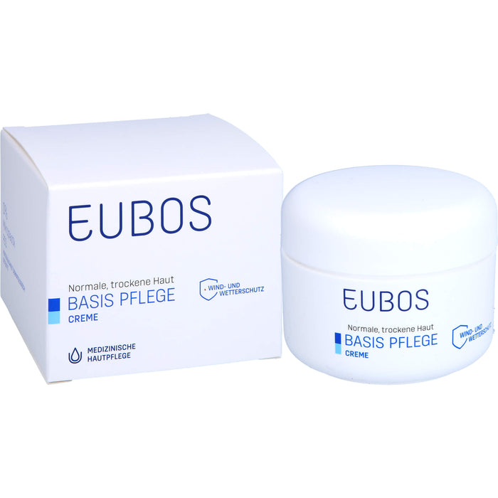 EUBOS Creme Intensivpflege für normale, trockene Haut, 100 ml Creme