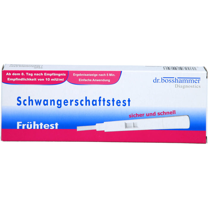 dr.bosshammer Schwangerschaftstest Frühtest, 1 pcs. Test