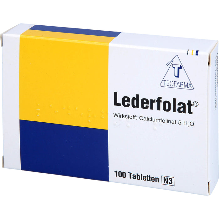 Lederfolat 6,35 mg Tabletten, 100 pcs. Tablets