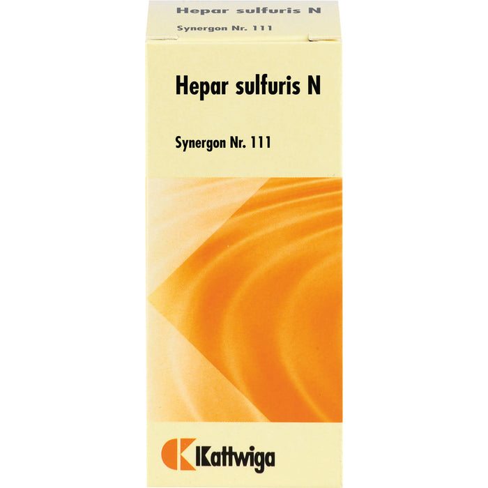 Kattwiga Synergon Nr. 111 Hepar sulfuris N Tabletten, 100 St. Tabletten