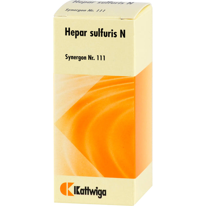 Kattwiga Synergon Nr. 111 Hepar sulfuris N Tabletten, 100 St. Tabletten