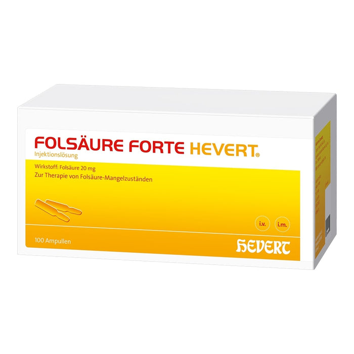 Folsäure forte Hevert Ampullen, 100 pcs. Ampoules