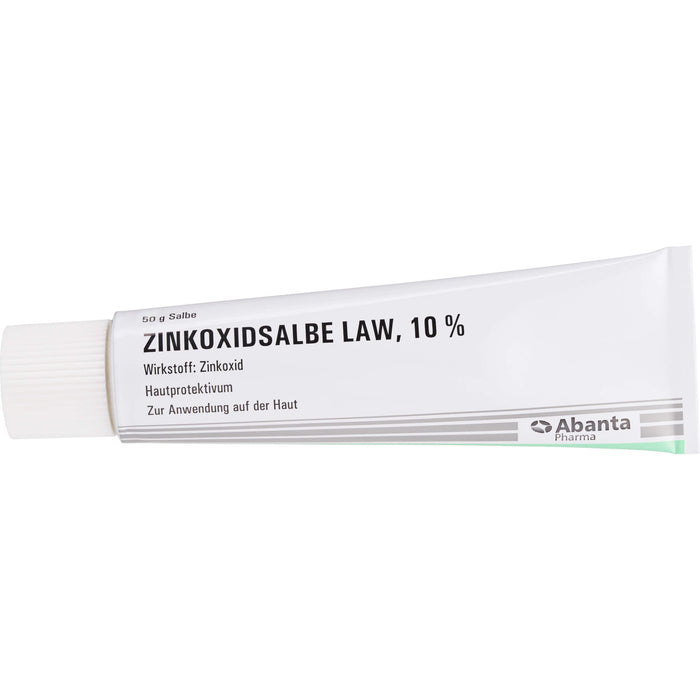 Abanta Pharma Zinkoxidsalbe LAW 10 % Hautprotektivum, 50 g Onguent