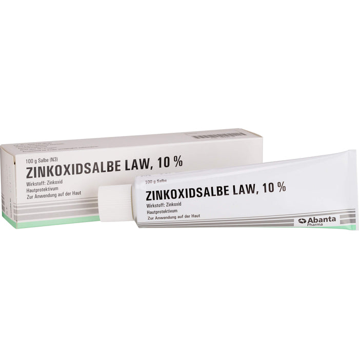 Abanta Pharma Zinkoxidsalbe LAW 10 % Hautprotektivum, 100 g Onguent