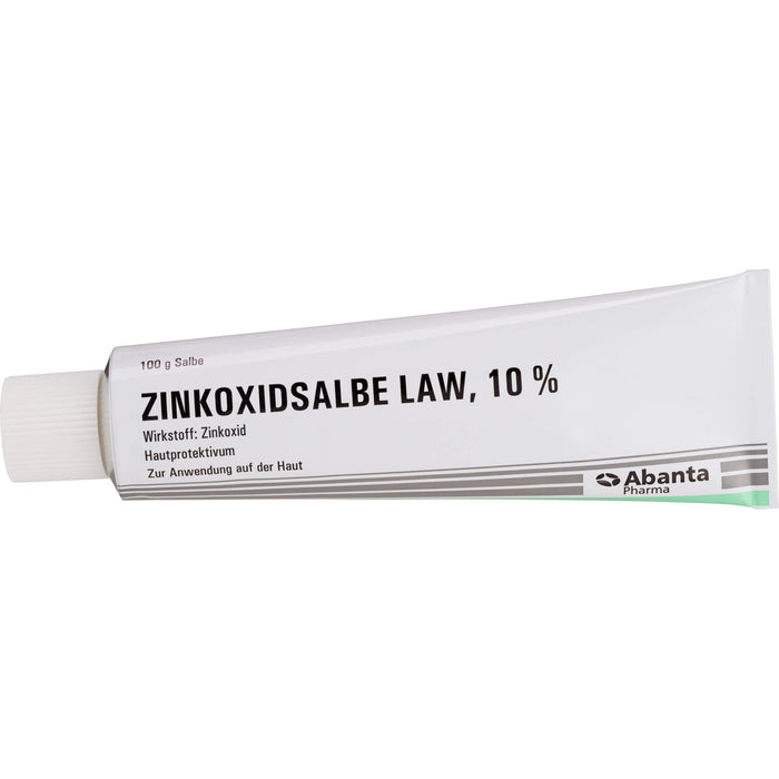 Abanta Pharma Zinkoxidsalbe LAW 10 % Hautprotektivum, 100 g Onguent