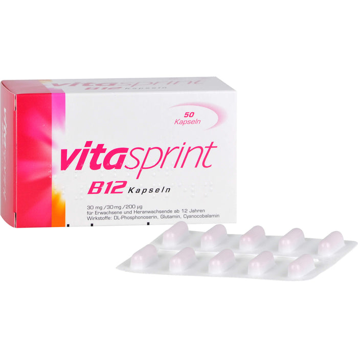 Vitasprint B12 Kapseln, 50 pcs. Capsules