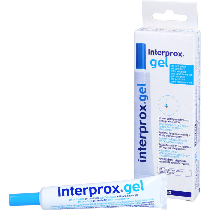 interprox gel verringert die Plaquebildung in den Zahnzwischenräumen, 20 ml Toothpaste