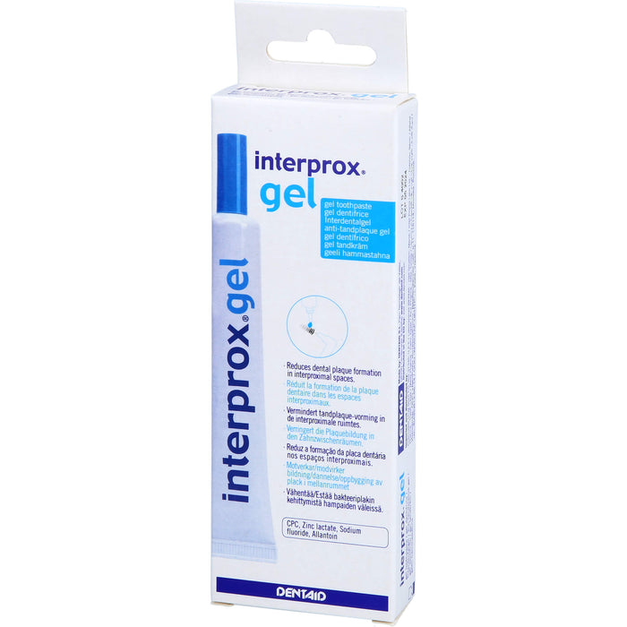 interprox gel verringert die Plaquebildung in den Zahnzwischenräumen, 20 ml Toothpaste