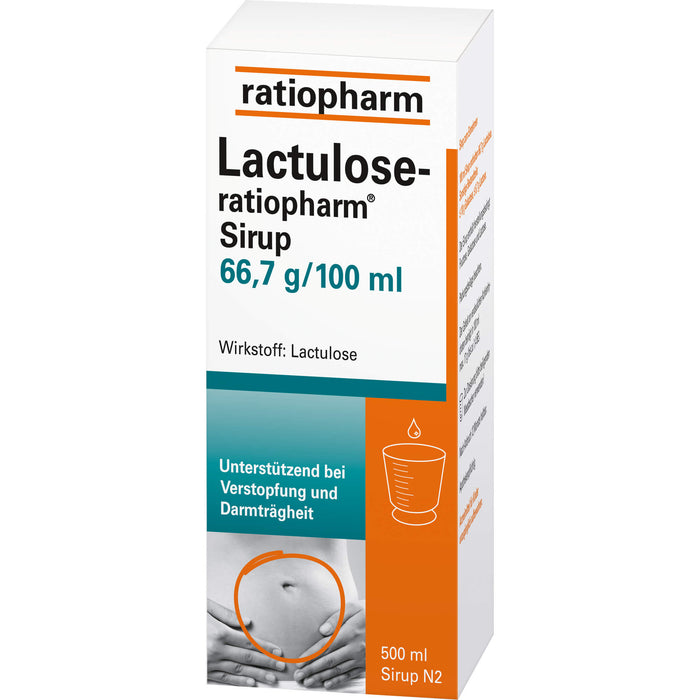 Lactulose-ratiopharm Sirup, 500 ml SIR