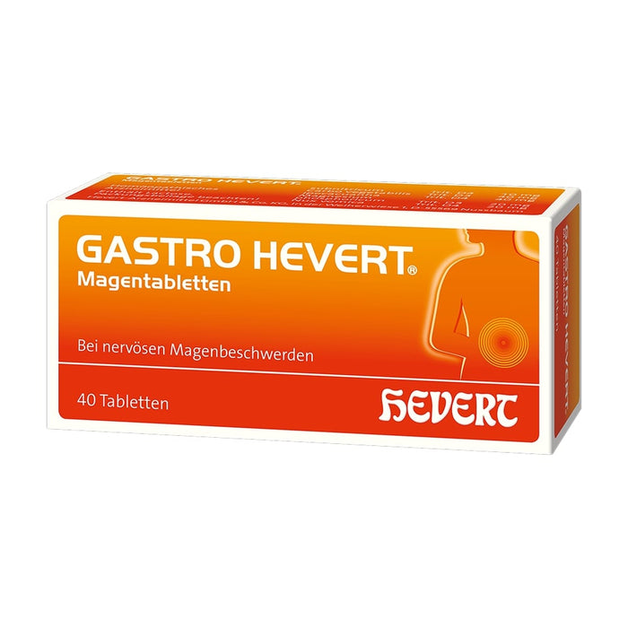 Gastro Hevert Magentabletten, 40 pcs. Tablets