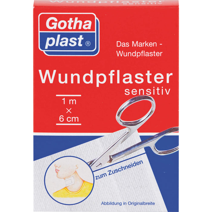Gothaplast Wundpflaster sensitiv 1 m x 6 cm, 1 pcs. Patch