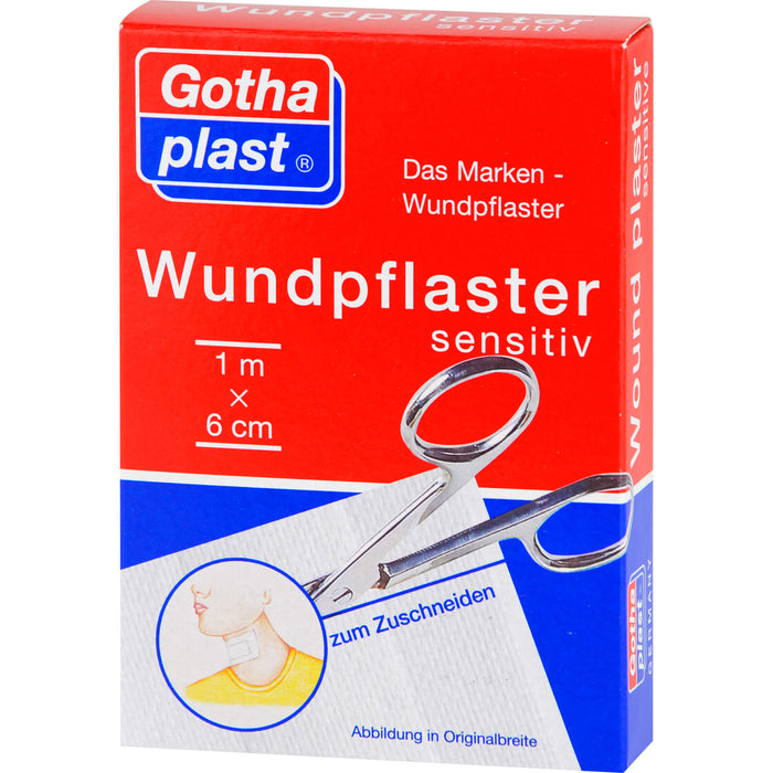 Gothaplast Wundpflaster sensitiv 1 m x 6 cm, 1 pcs. Patch