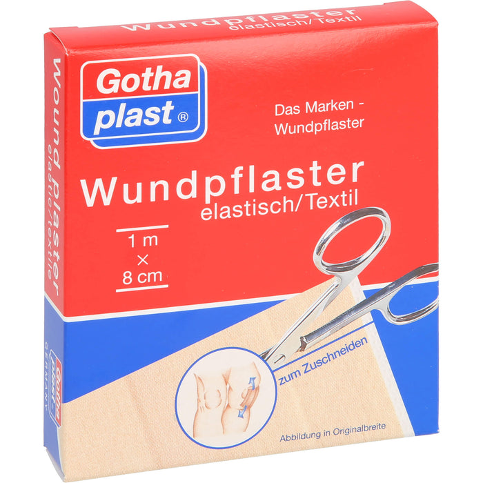 Gothaplast elastische Wundpflaster 1 m x 8 cm, 1 pcs. Patch