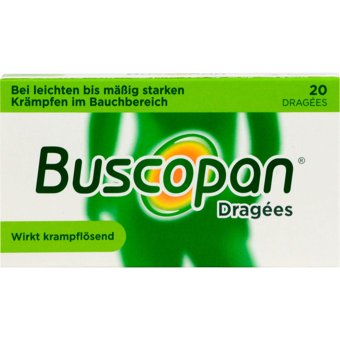 Buscopan kohlpharm Dragées 10 mg, 20 pc Tablettes