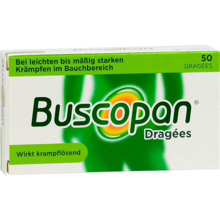 Buscopan kohlpharm Dragées 10 mg, 50 St. Tabletten