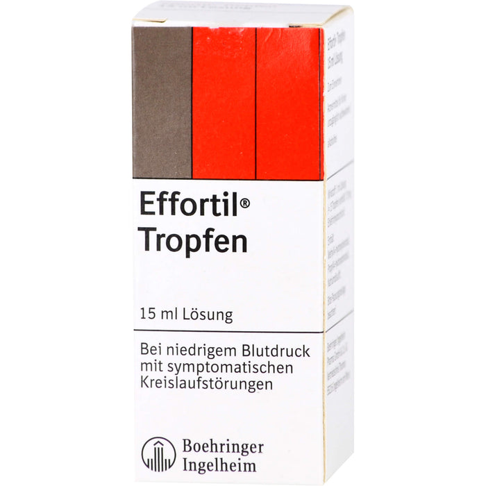 Effortil Tropfen 7,5 mg/ml kohlpharma, Tropfen zum Einnehmen, Lösung, 15 ml Solution