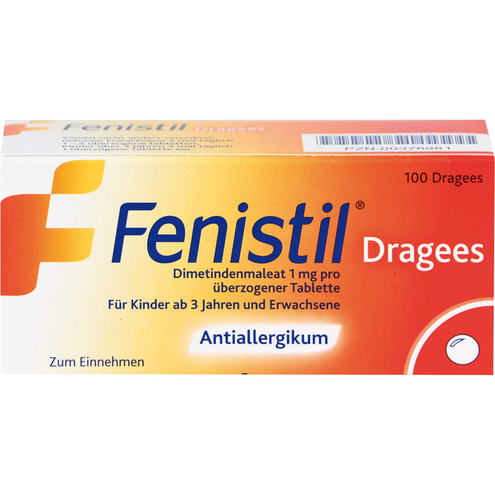 Fenistil kohlpharma Dragees bei Allergien, 100 pc Tablettes