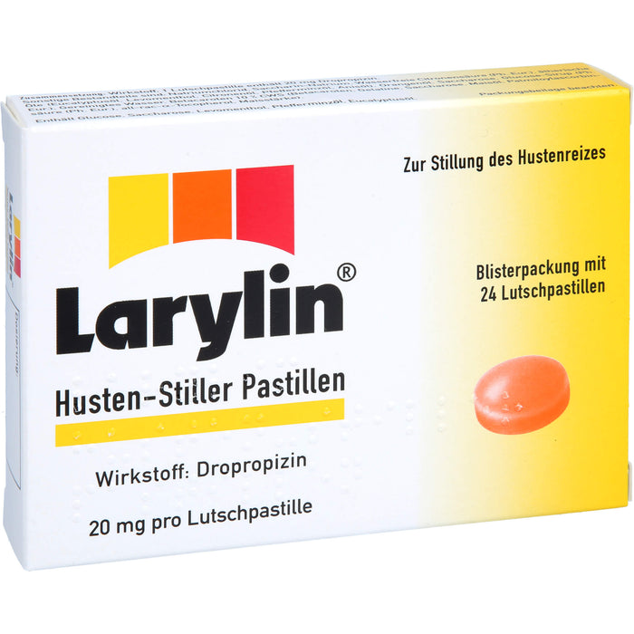 Larylin Husten-Stiller Pastillen, 24 pcs. Tablets