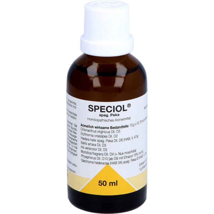 SPECIOL spag. Peka Tropfen, 50 ml Lösung