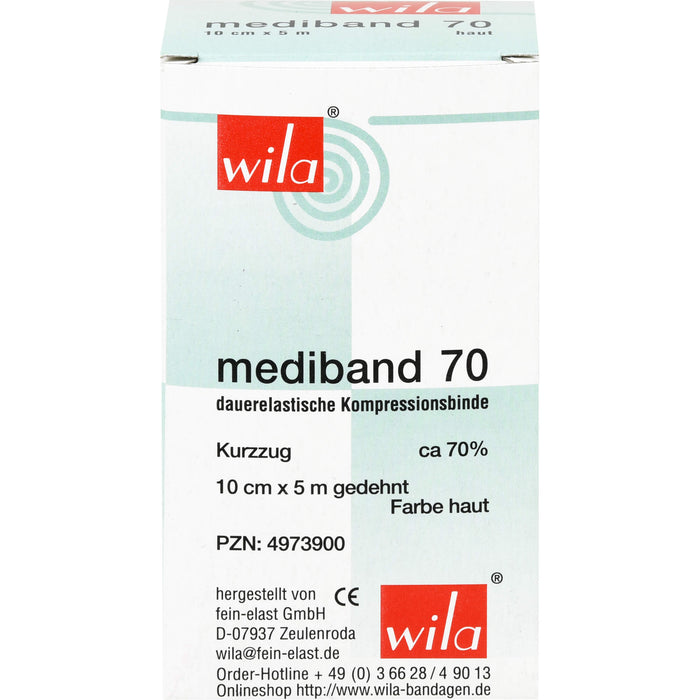 MEDIBAND 70KURZZ 5MX10CM H, 1 St BIN