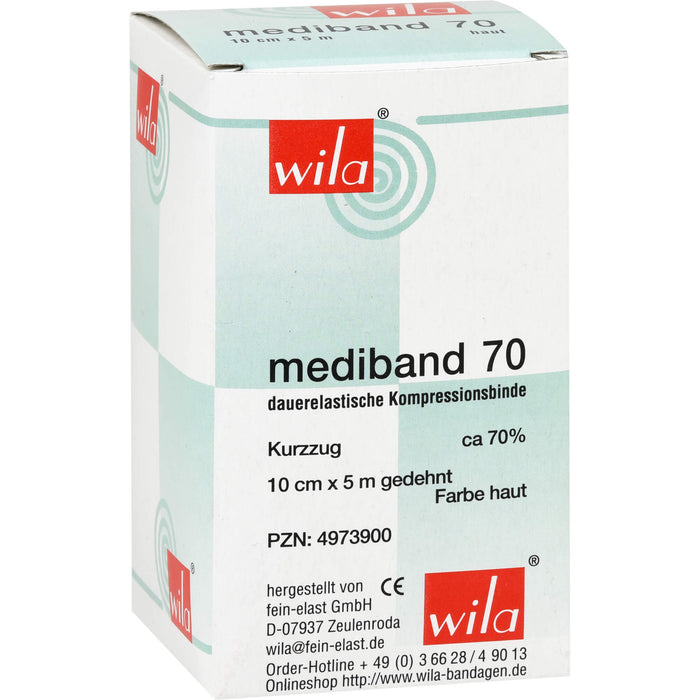 MEDIBAND 70KURZZ 5MX10CM H, 1 St BIN