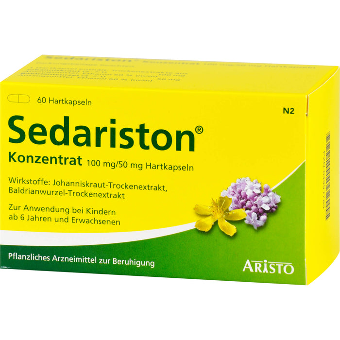 Sedariston Konzentrat, 60 pcs. Capsules