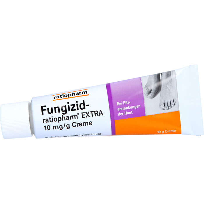 Fungizid-ratiopharm Extra Creme bei Pilzerkrankungen der Haut, 30 g Crème