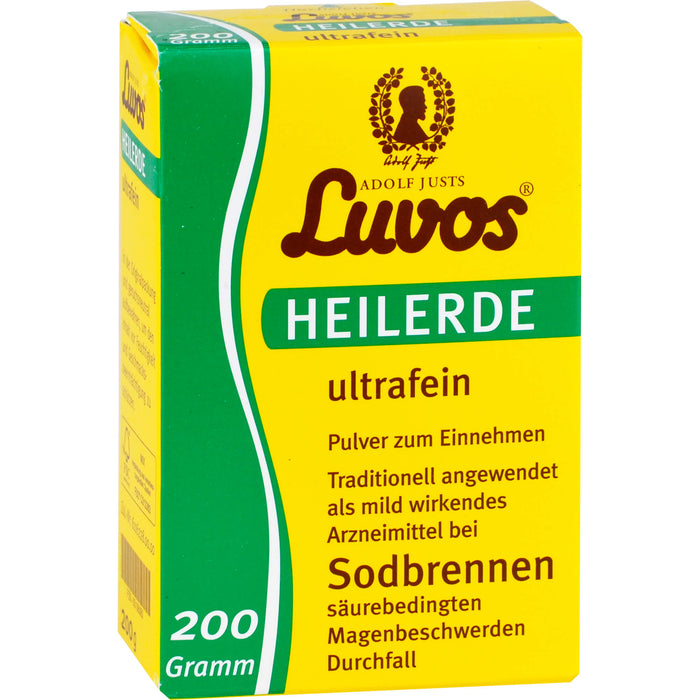Luvos Heilerde ultrafein Pulver bei Sodbrennen, 200 g Powder