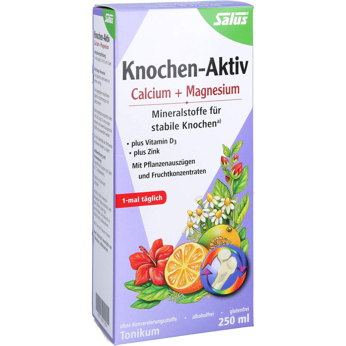 Salus Knochen-Aktiv Calcium+ Magnesium Tonikum, 250 ml Lösung