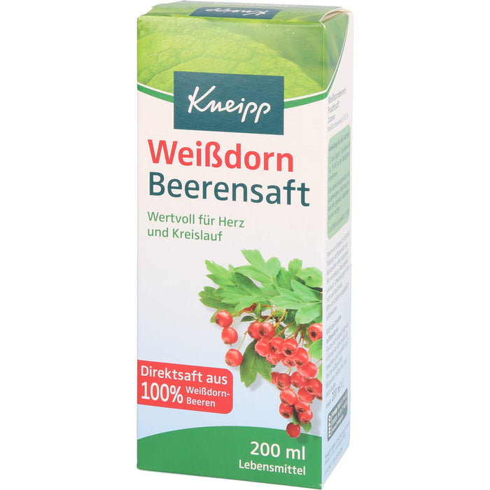 Kneipp Weißdorn Beerensaft für Herz und Kreislauf, 200 ml Solution