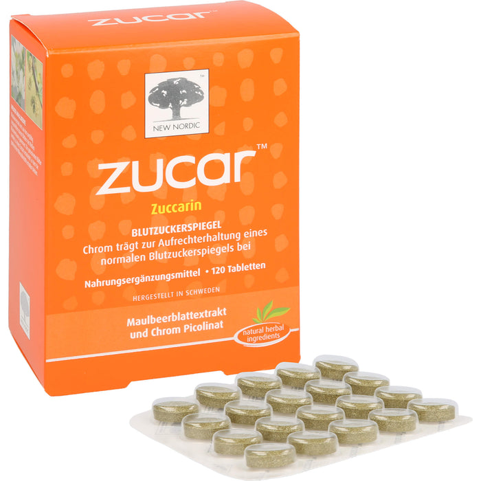 zucar Zuccarin Tabletten, 120 pc Tablettes