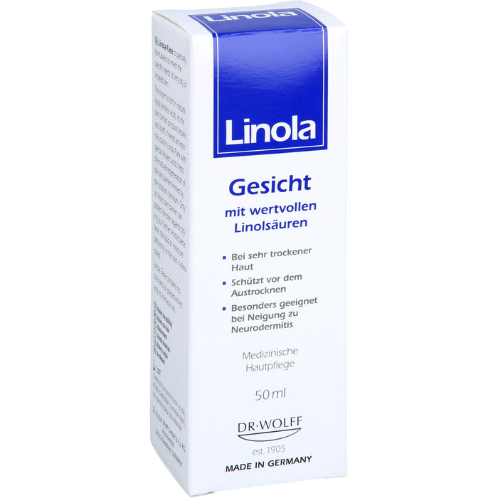 Linola Gesicht Creme, 50 ml Crème