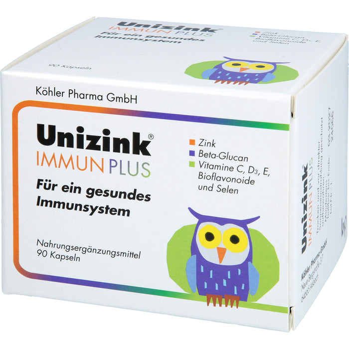 Unizink Immun Plus, 90 St. Kapseln