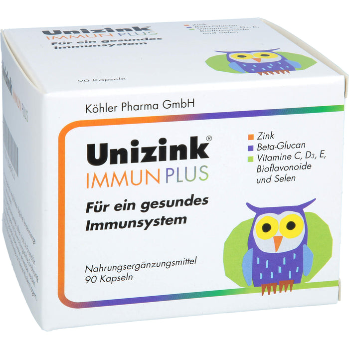 Unizink Immun Plus, 90 St. Kapseln