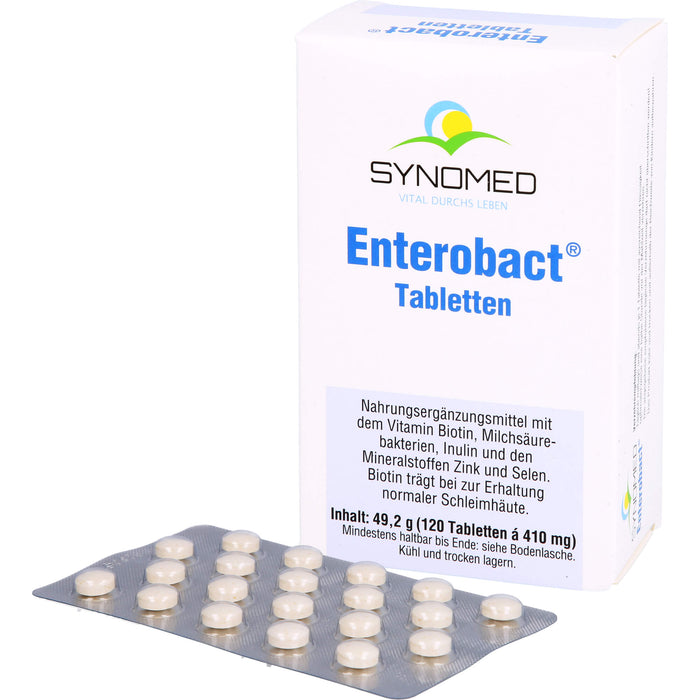 SYNOMED Enterobact Tabletten, 120 pc Tablettes