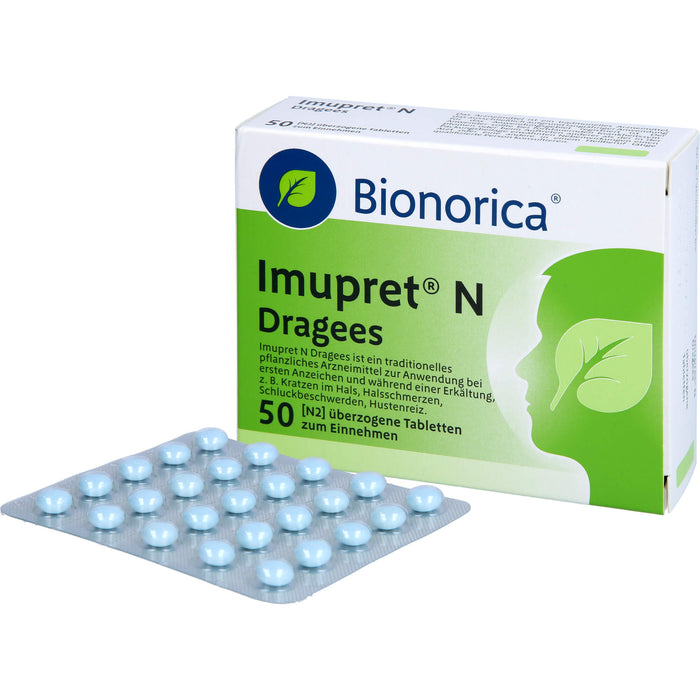 Imupret N Dragees, 50 pc Tablettes