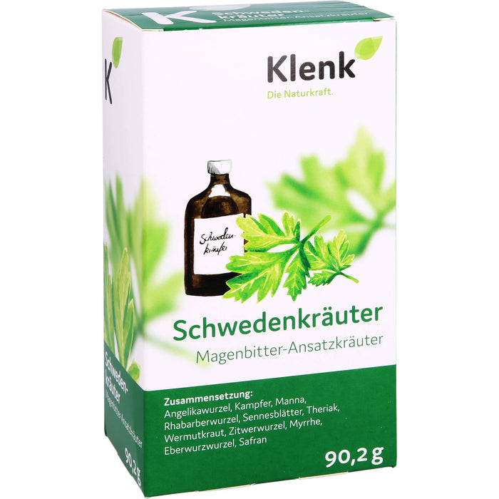 Klenk Schwedenkräuter Magenbitter-Ansatzkräuter, 90.2 g Solution