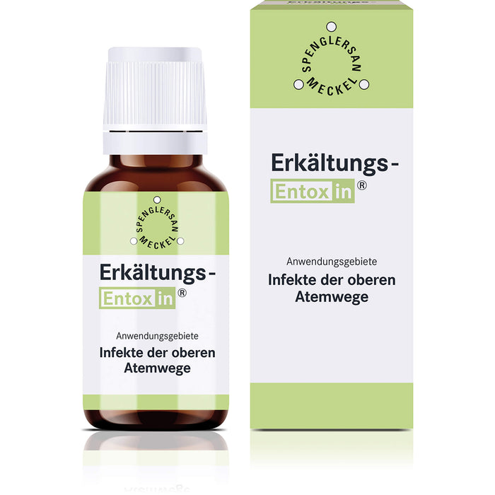 Erkältungs Entoxin Tropfen bei Infekten der oberen Atemwege, 20 ml Lösung