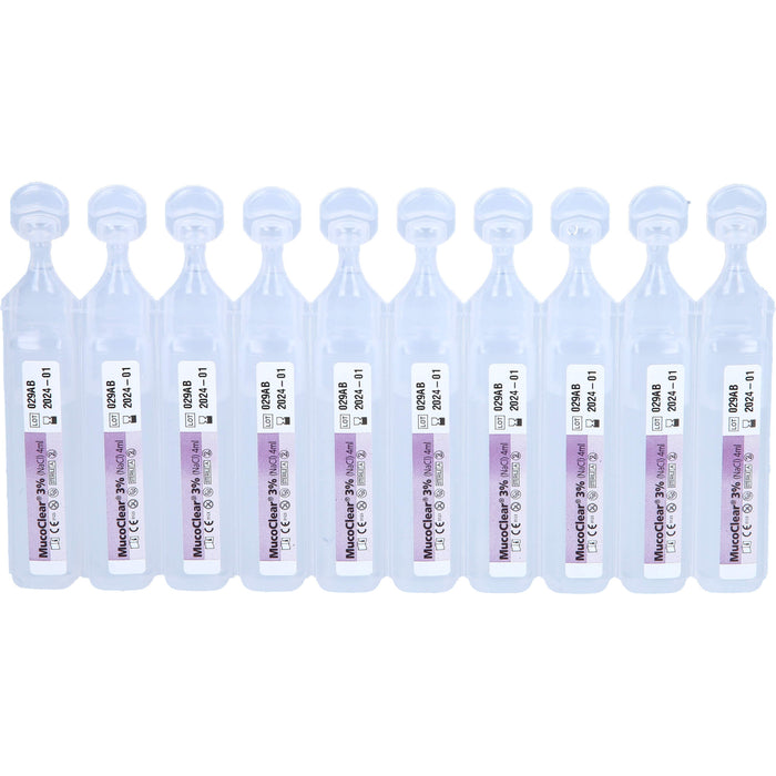 Mucoclear 3 % Inhalationslösung, 20 pcs. Ampoules