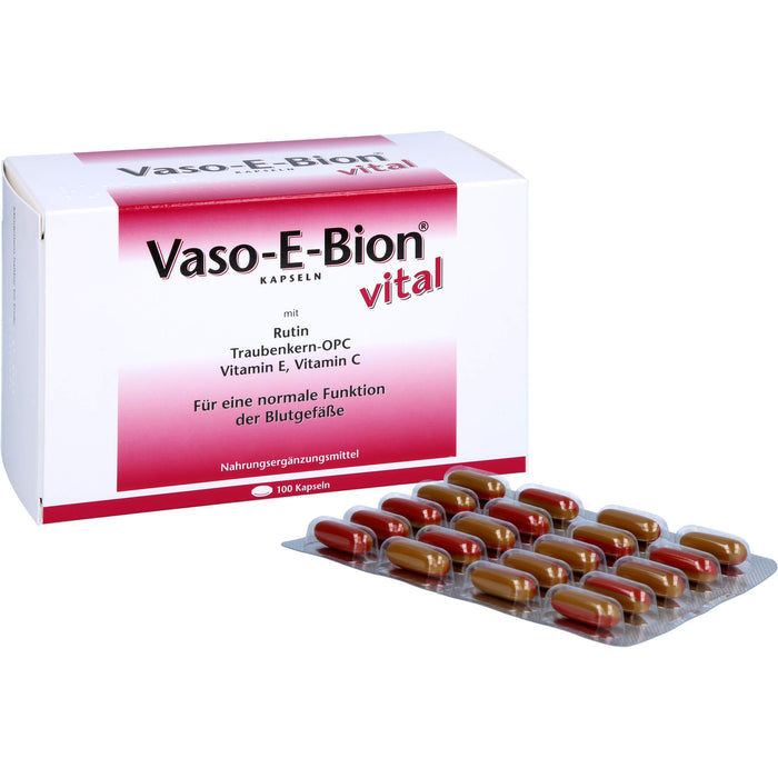 Vaso-E-Bion vital Kapseln, 100 pcs. Capsules