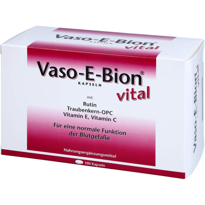 Vaso-E-Bion vital Kapseln, 100 pc Capsules