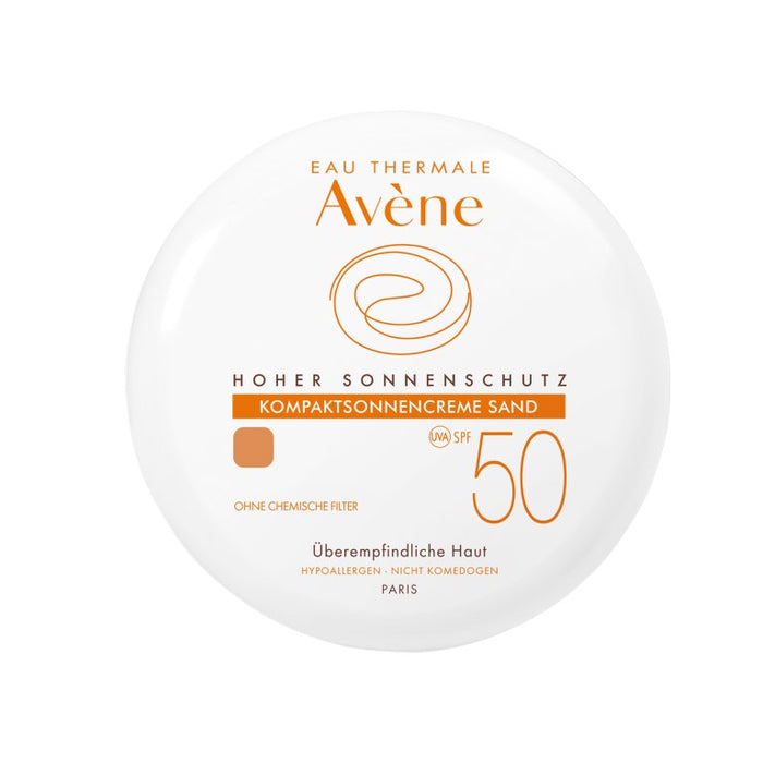 Avène Kompaktsonnencreme Sand SPF 50+, 10 g Creme