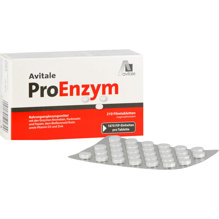 PROENZYM TABLETTEN MAGENSAFTRESISTENT, 210 St TMR