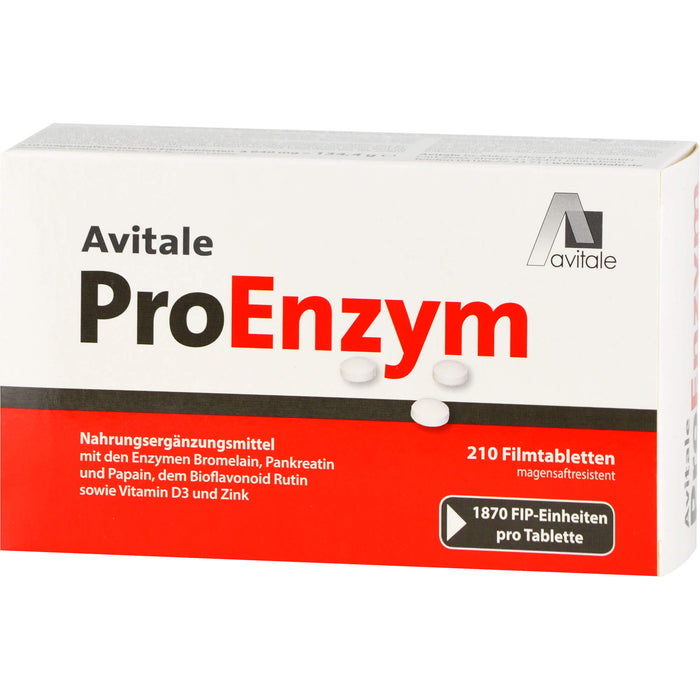 PROENZYM TABLETTEN MAGENSAFTRESISTENT, 210 St TMR