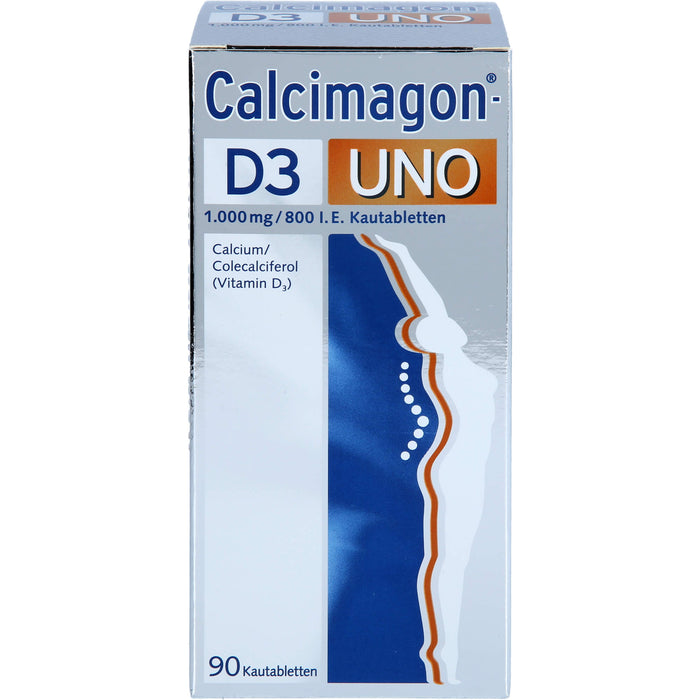 Calcimagon D3 Uno Kautabletten, 90 pcs. Tablets