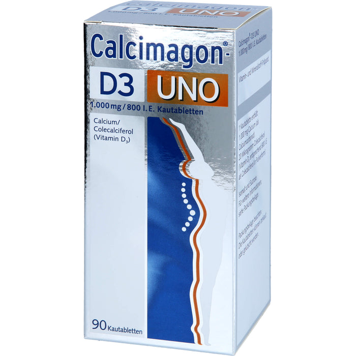 Calcimagon D3 Uno Kautabletten, 90 St. Tabletten