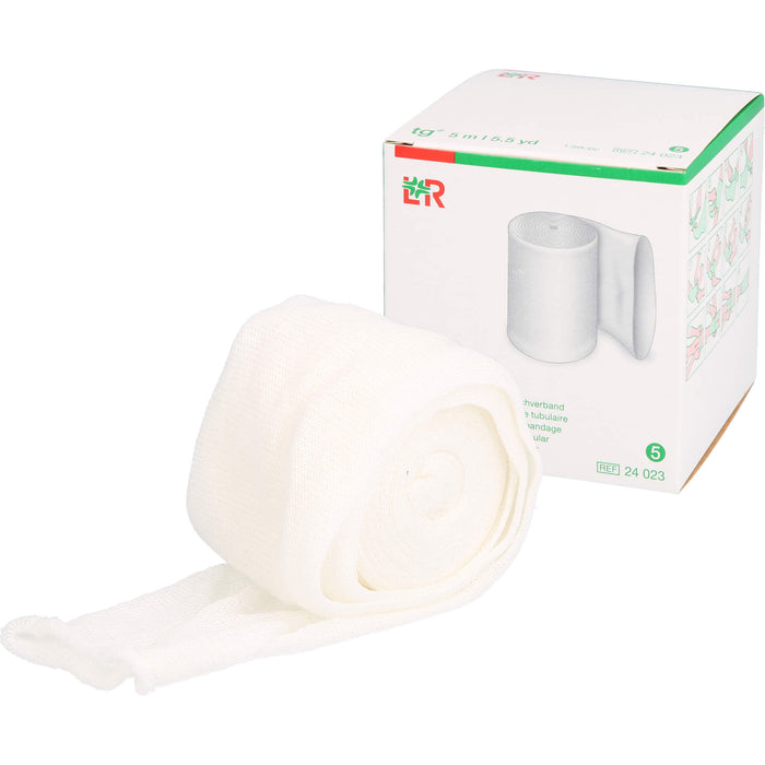 TG Schlauchverb weiss 5m Gr 5 24023, 1 pc Bandage